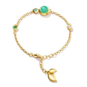 Tamara Comolli - BOUTON Armband Mini Chain 'Lagoon' small/medium