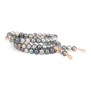 Tamara Comolli - INDIA Armband medium Tahitiperlen