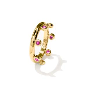 Tamara Comolli - GYPSY Ring Crown Brilliant Cut 'Blush' 