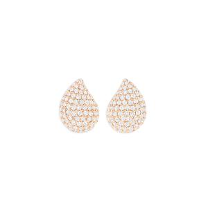 Tamara Comolli - SIGNATURE Ohrringe small mit Diamant Pavé