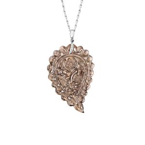 Tamara Comolli - India Leaf Anhänger Large Rauchquarz