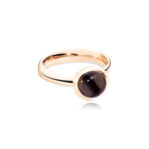 Tamara Comolli - Bouton Ring small Rauchquarz