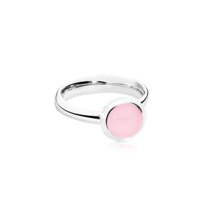 Tamara Comolli - BOUTON Ring small pinker Chalcedon