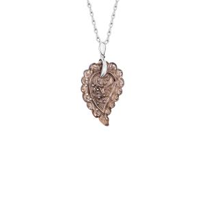 Tamara Comolli - INDIA Leaf Anhänger small Rauchquarz