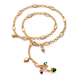 Tamara Comolli - MIKADO Halskette 'Aurora' mit Diamant-Pavé