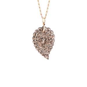 Tamara Comolli - INDIA Leaf Anhänger medium 18 K Roségold