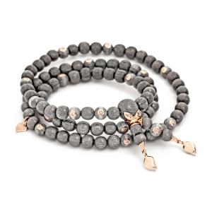 Tamara Comolli - INDIA Armband Diamanten medium Greywood