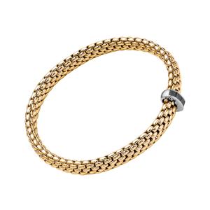 FOPE - Vendôme Flex'it Armband mit schwarzen Diamanten