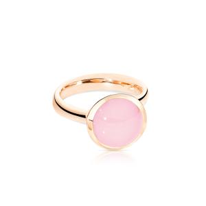 Tamara Comolli - BOUTON Ring large pinker Chalcedon