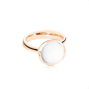 Tamara Comolli - BOUTON Ring large Cacholong