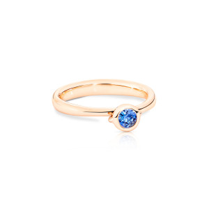 Tamara Comolli - BOUTON Solitaire Ring mit Saphir