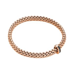 FOPE - Vendôme Flex'it Armband mit schwarzen Diamanten