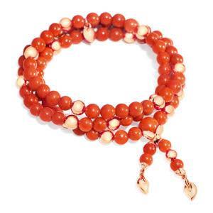 Tamara Comolli - India Armband medium Koralle