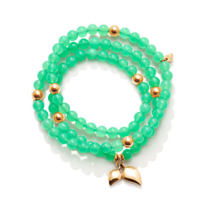 Tamara Comolli - INDIA Armband mit Chrysoprase Medium