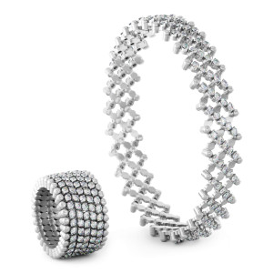 Serafino Consoli - Serafino Multi-Size Ring und Armreif