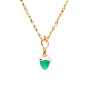 Tamara Comolli - MIKADO Flamenco Anhänger mit Chrysoprase