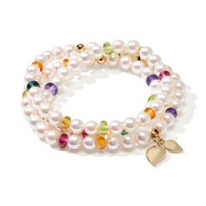 Tamara Comolli - INDIA Akoya Perlen Armband small Candy