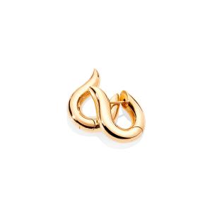 Tamara Comolli - SIGNATURE Hoop Ohrringe small 18K Gelbgold