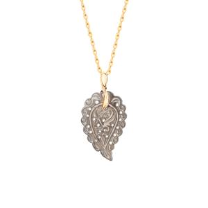 Tamara Comolli - INDIA Leaf Anhänger Smoky Quartz