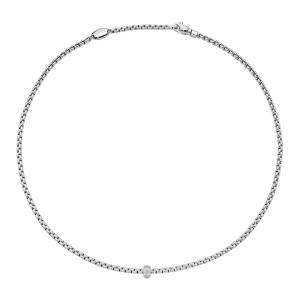 FOPE - Eka Halskette mit Diamanten in Rautenfassung