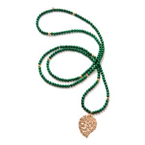 Tamara Comolli - INDIA Halskette Malachite
