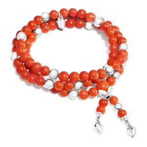 Tamara Comolli - India Armband medium Koralle