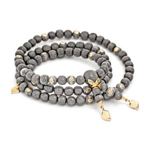 Tamara Comolli - India Armband Diamanten medium Greywood
