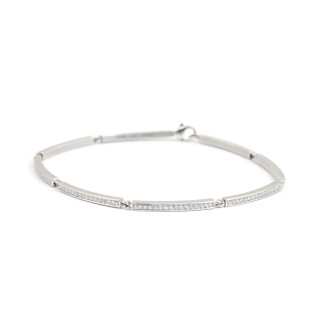 Platin, Armschmuck, Schmuckwerk Saturn Armband, Ref: SA107-PT