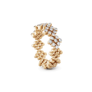 Roségold, Ringe, Serafino Consoli Brevetto Flower Multi-Size Ring, Ref: RMS FL H2 RG WD