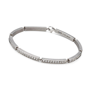 Weißgold, Armschmuck, Schmuckwerk Saturn Armband, Ref: SA117-WG