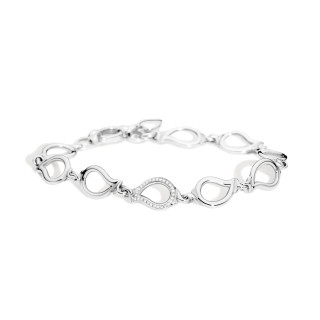 Weißgold, Armschmuck, Tamara Comolli SIGNATURE Armband Small, Ref: B-Sig-s-1pl-wg