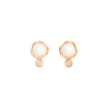         Roségold, Ohrringe, Tamara Comolli BOUTON Ohrstecker