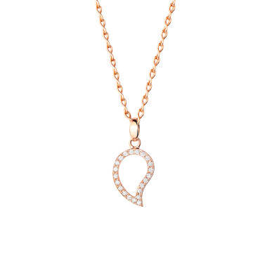         Roségold, Halsschmuck, Tamara Comolli SIGNATURE Anhänger Small