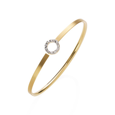         Gelbgold, Armschmuck, Schmuckwerk Alpen Armspange