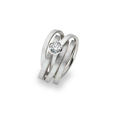         Weißgold, Ringe, Schmuckwerk Ring Saturn
