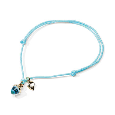         Gelbgold, Armschmuck, Tamara Comolli myMIKADO Armband mit Swiss Topas
