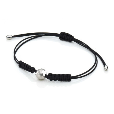         Edelstahl, Armschmuck, Schmuckwerk Meine Welt Textilband