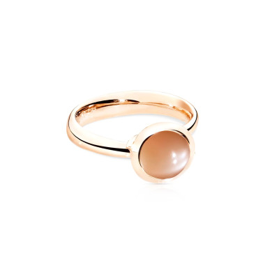         Roségold, Ringe, Tamara Comolli BOUTON Ring Small mit Mondstein