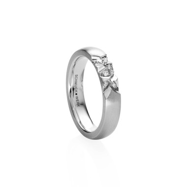         Weißgold, Ringe, Schmuckwerk Alpen Ring
