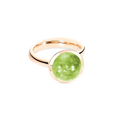         Roségold, Ringe, Tamara Comolli BOUTON Ring Large mit Peridot