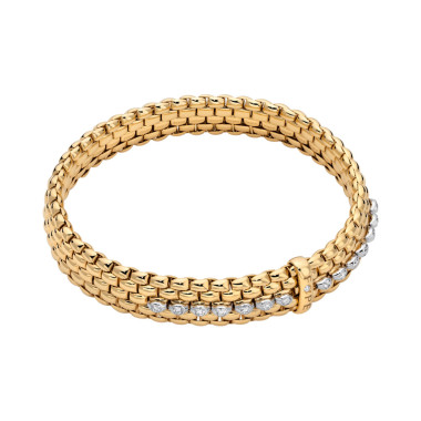         Gelbgold, Armschmuck, FOPE Panorama Flex'it Armband