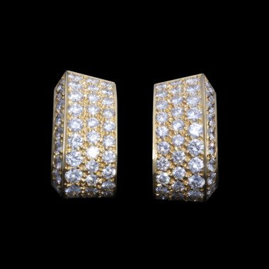         Gelbgold, Ohrringe, Richarzatelier Ohrringe