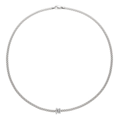         Weißgold, Halsschmuck, FOPE Prima Flex'it Collier