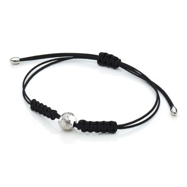        Weißgold, Armschmuck, Schmuckwerk Meine Welt Textilband