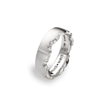         Weißgold, Ringe, Schmuckwerk Alpen Ring