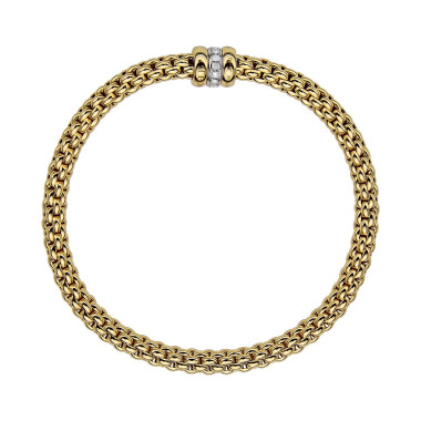         Gelbgold, Armschmuck, FOPE Solo Flex'it Armband