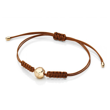         Rotgold, Armschmuck, Schmuckwerk Meine Welt Textilband