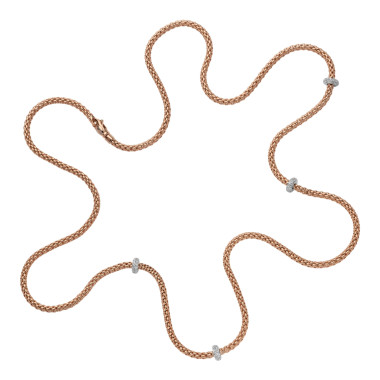         Roségold, Halsschmuck, FOPE Prima Collier