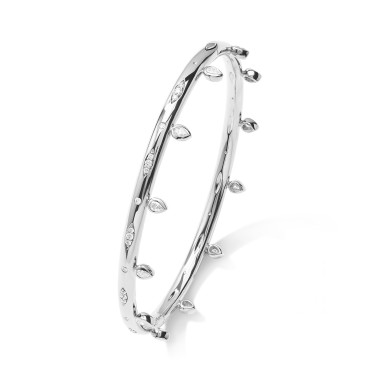         Weißgold, Armschmuck, Tamara Comolli GYPSY Drop Armspange mit Diamanten