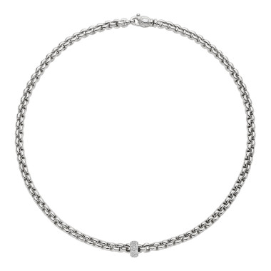         Weißgold, Halsschmuck, FOPE Eka Collier